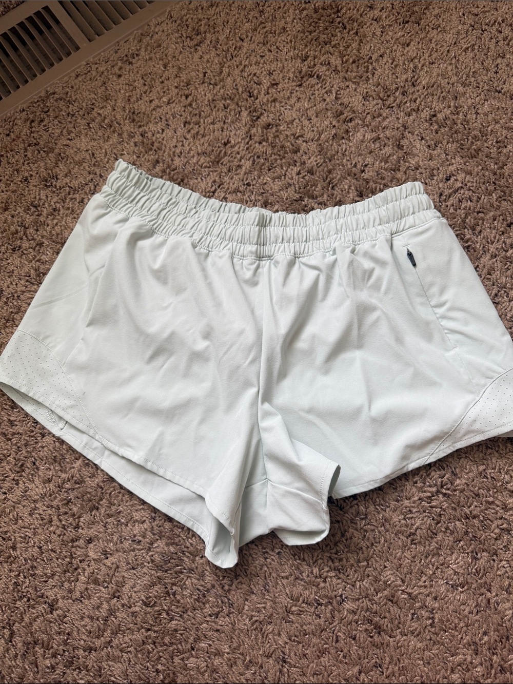 Calia 3” inseam light blue shorts